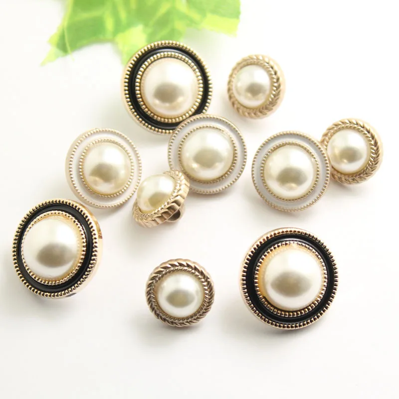 Новый тренд 10 шт./партия резиновая жемчужная пуговица для ног прошитая вручную
