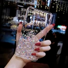 Чехол для Huawei P40 Lite, P30 Pro, P20 P Smart 2020, 2019, Y6S, Y8P, Y5P, Y6P, Mate 20 Lite, прозрачный, с блестками