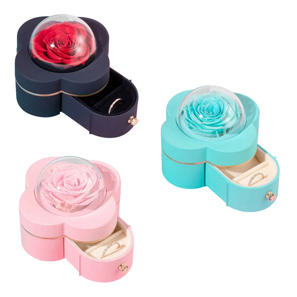 Коробка для хранения ювелирных изделий в виде Розы | Дом и сад