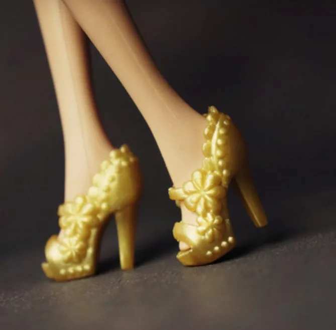 Кукольная обувь на высоком каблуке плоской подошве подарки аксессуары для кукол