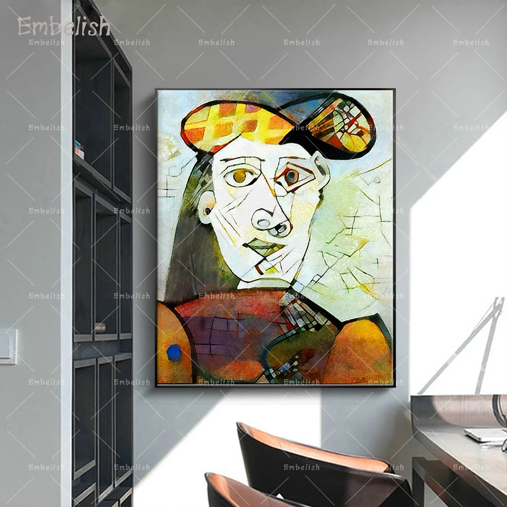 

Embelish 1 Pieces Famous Artworks By Picasso Kandinsky Abstract Wall Pictures For Living Room Home Decor HD Canvas Paintings