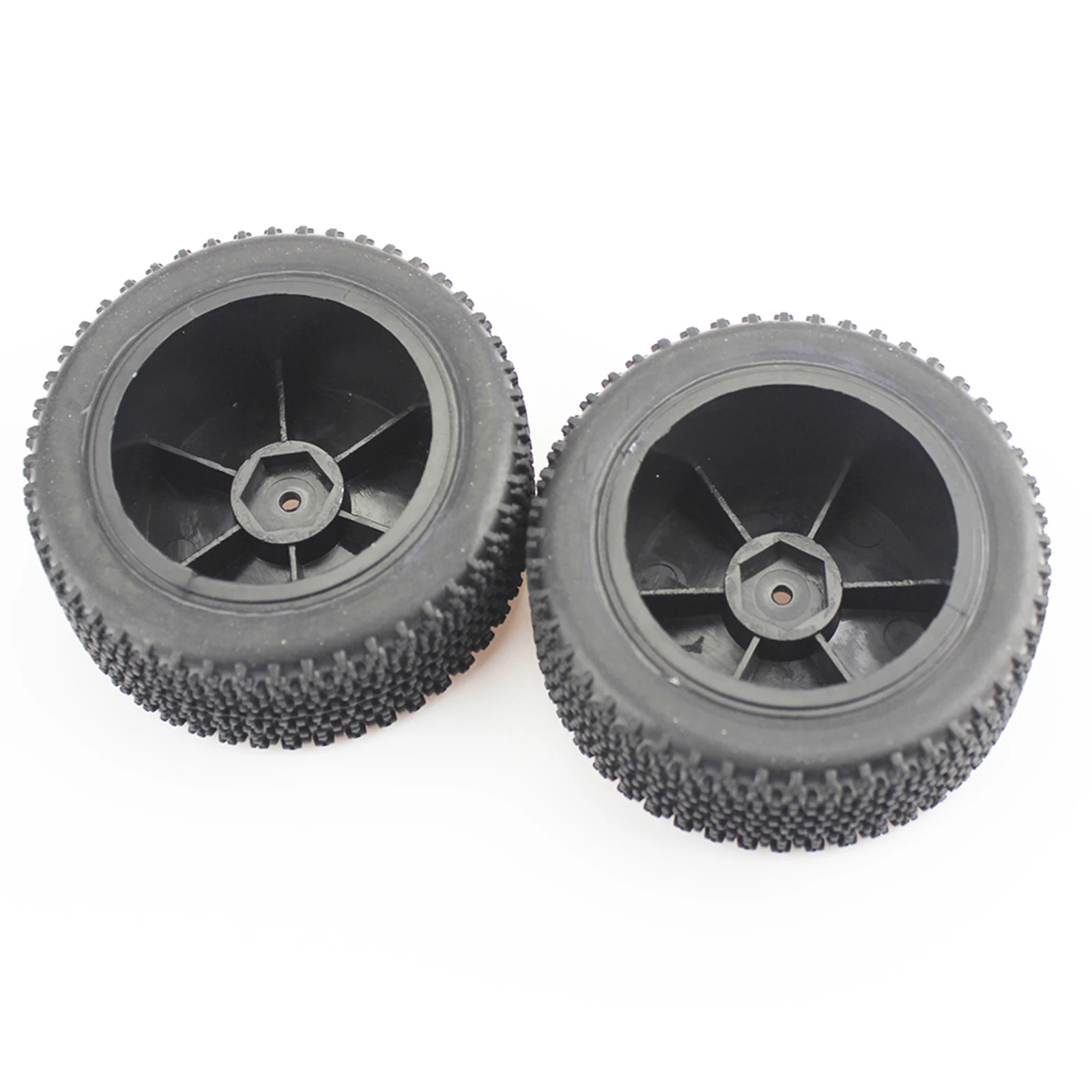 

2pcs RC Car Front Tires Fit for 1/12 RC Car WLTOYS 124018 RC