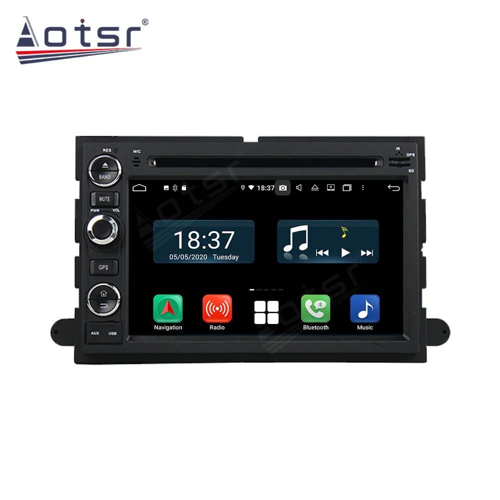 128 ГБ Android радио Автомобильный мультимедийный DVD-плеер для Ford Fusion Explorer F150