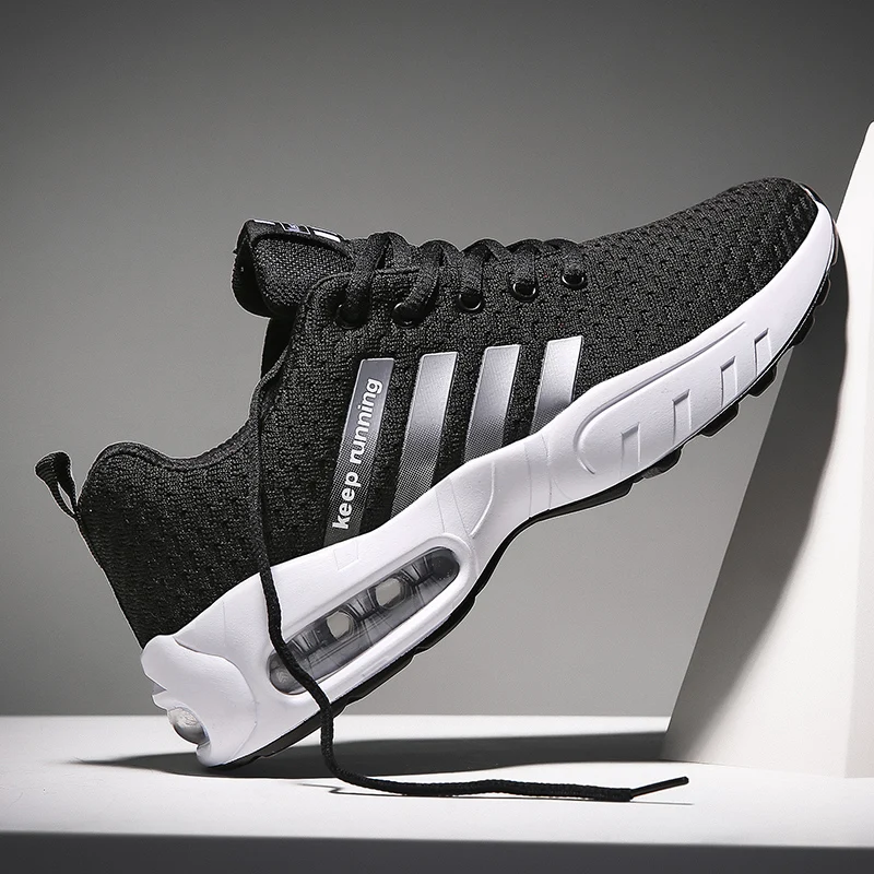 Светильник кие мужские кроссовки для бега летняя сетчатая спортивная обувь