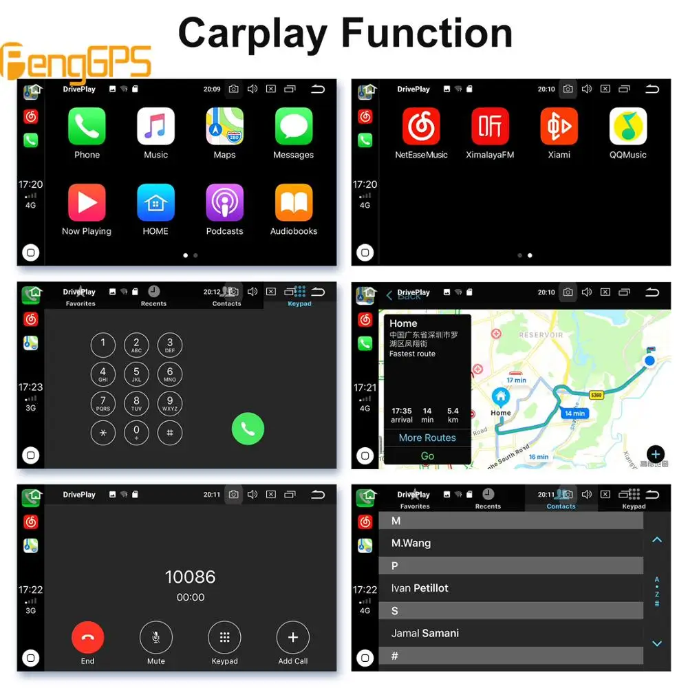 Автомобильный ключ адаптер Apple Carplay Android модуль адаптера USB смарт соединение для