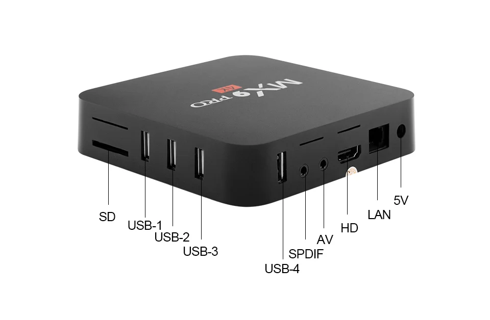 MX9 Pro Android tv Box RK3228A Cortex A53 1G 8G MX9pro Smart tv BOX Android 8,1 2,4G WiFi 4K медиаплеер PK H96 max телеприставка