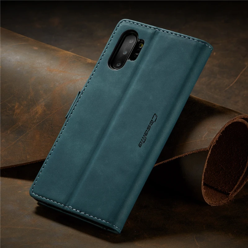 Note10 чехол для samsung Galaxy Note 10 Plus кожаный чехол держатель для карт книжка откидная крышка для Galaxy samsung Note 10 Pro кошелек Чехол