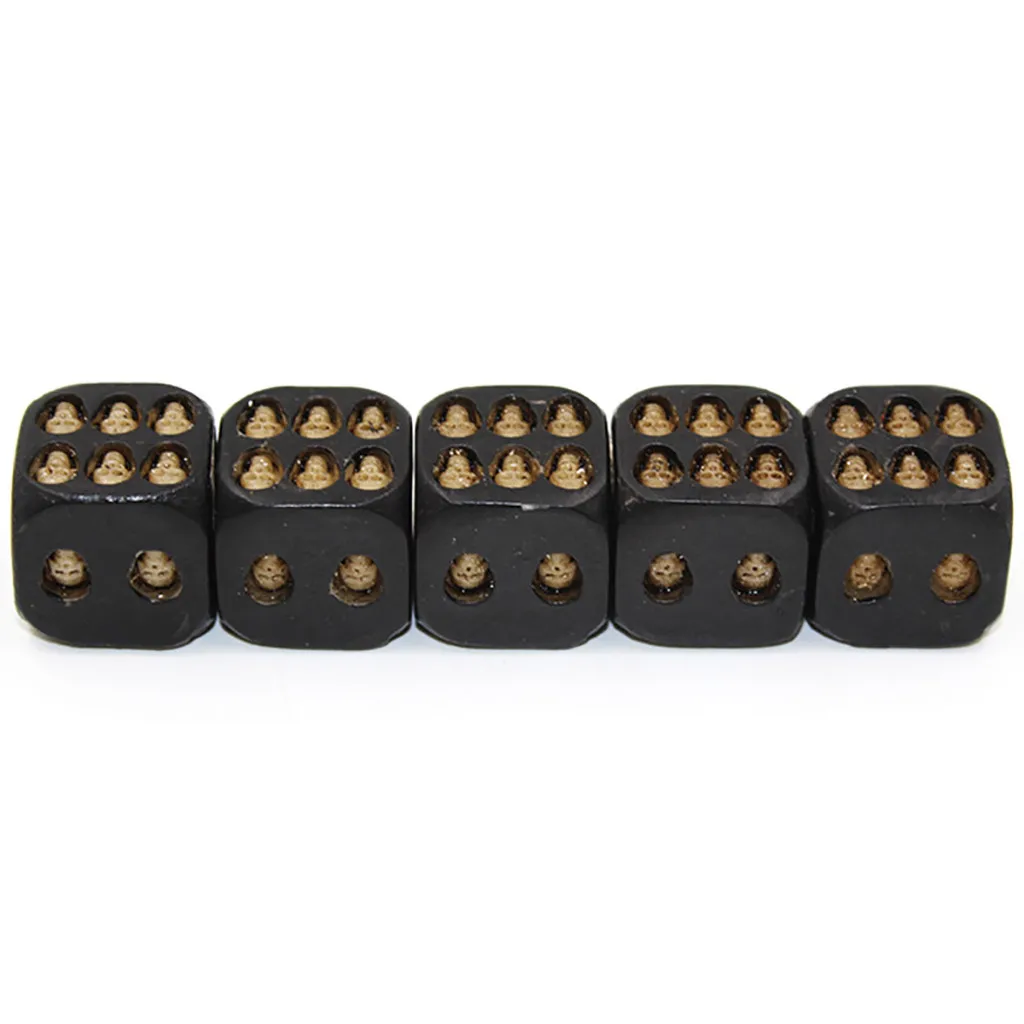 5pcs/set Creative Skull Bones Dice Six Sided Skeleton For Club Pub Party Game Toys Resin Children Adults #C | Дом и сад