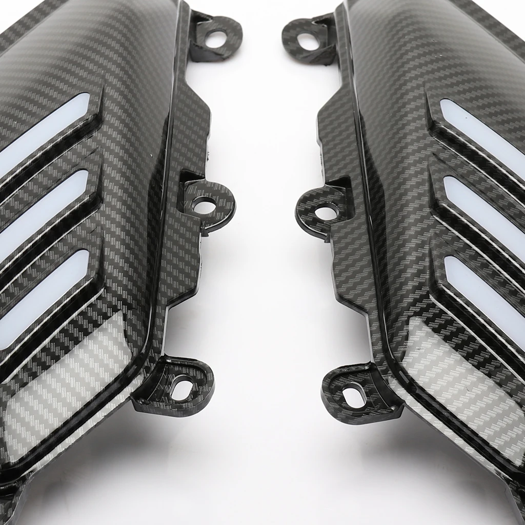 Задняя боковая Защитная крышка для мотоцикла со светодиодной подсветкой Yamaha Nmax