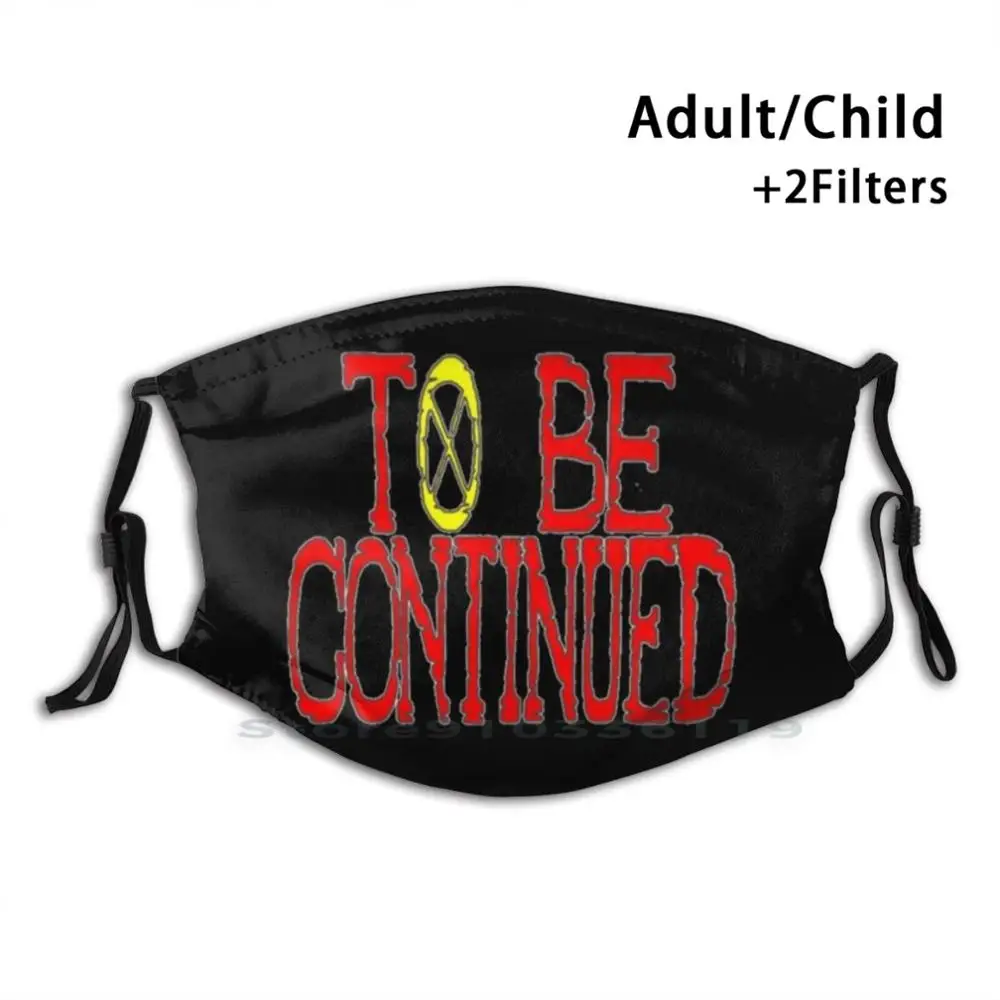 

To Be Continued Reusable Mouth Face Mask With Filters Kids One Piece