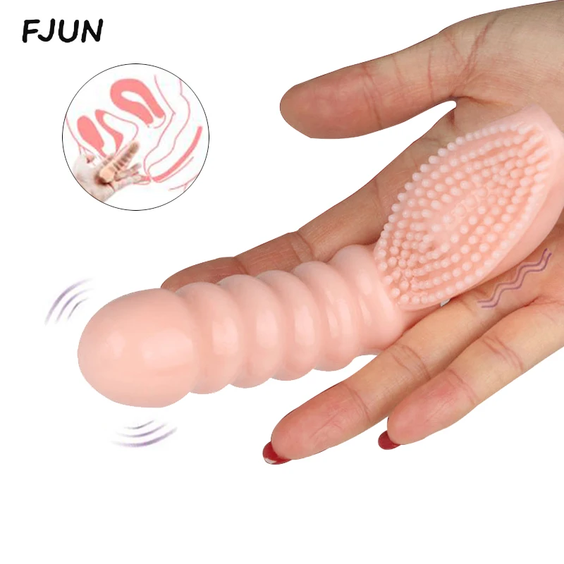 Женский Вибратор для стимуляции клитора на палец Анальный вибратор массажер
