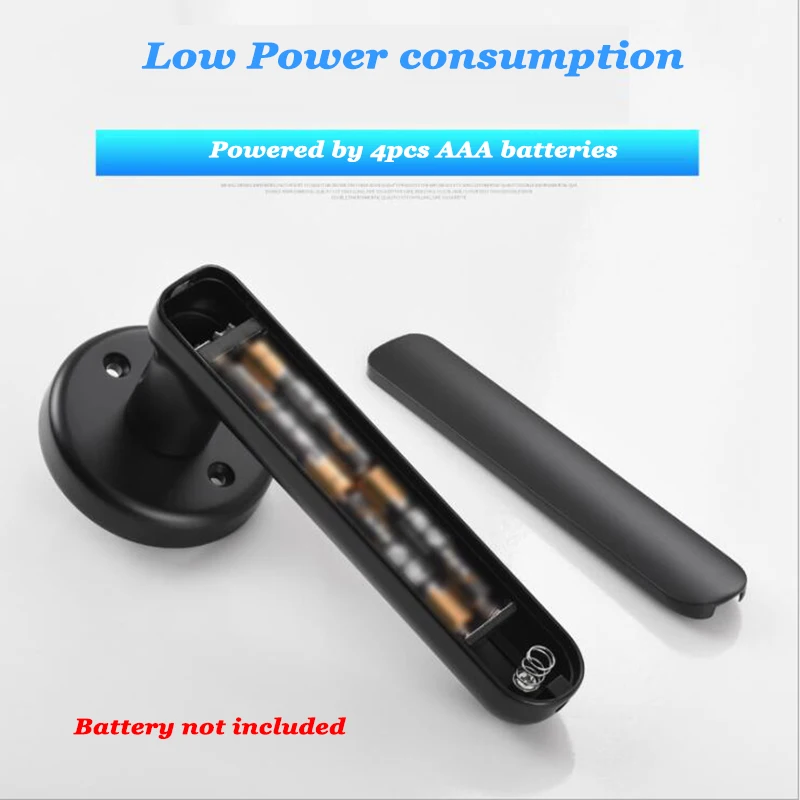 Смарт-замок со сканером отпечатков пальцев дверной замок с открытой правой и