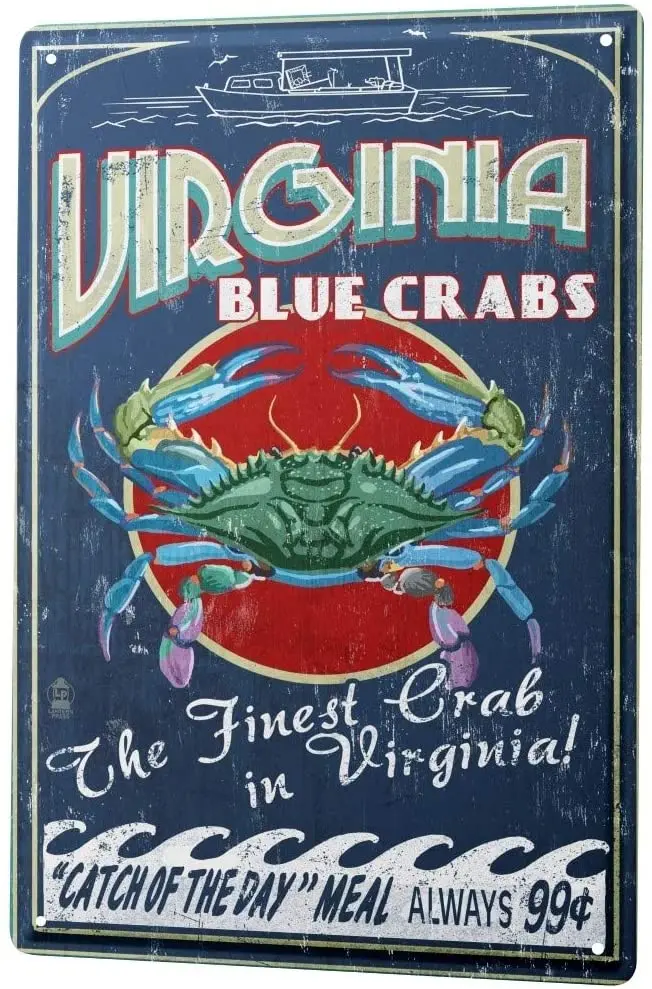 

SINCE 2004 Tin Sign Metal Plate Decorative Sign Home Decor Plaques Food Restaurant Warty Virginia
