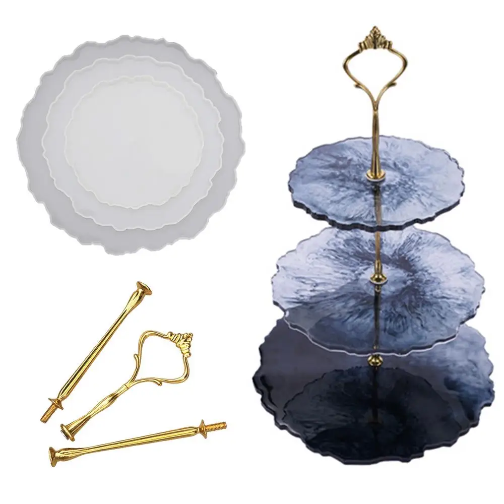 Форма для фруктов ручной работы форма подноса квадратные Кристальные бусины