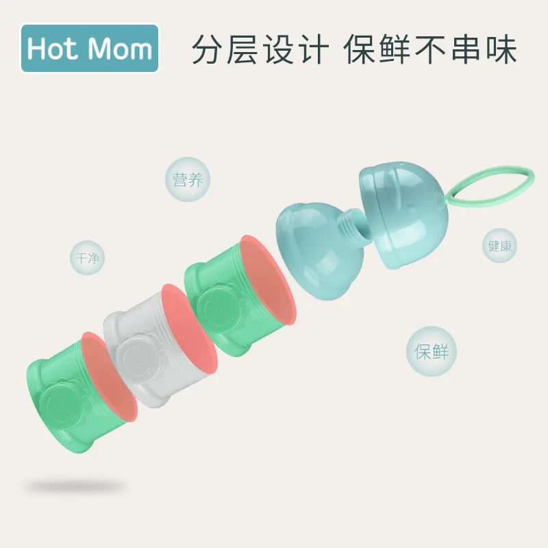

Hotmom Milk Powder Box Babies Portable Out To Fill Milk Powder Cans Large Capacity Storage Box Baby Milk Powder