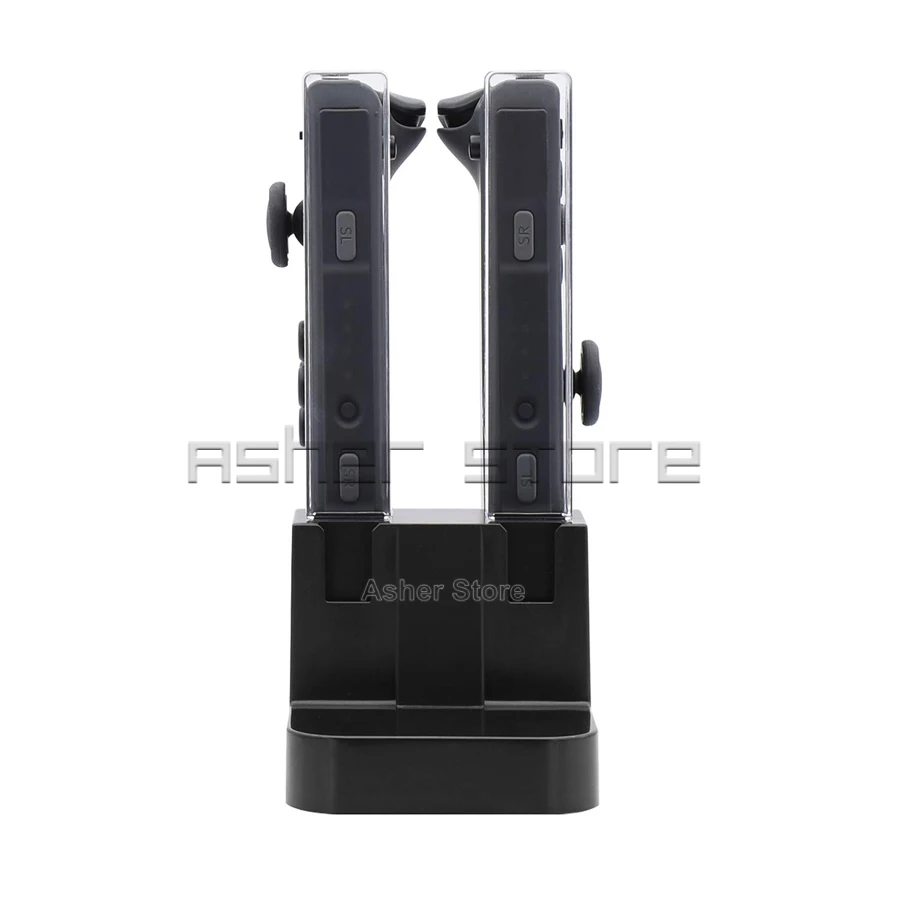 Зарядная док-станция с 4 контроллерами и светодиодным индикатором для Nintendo Nitendo