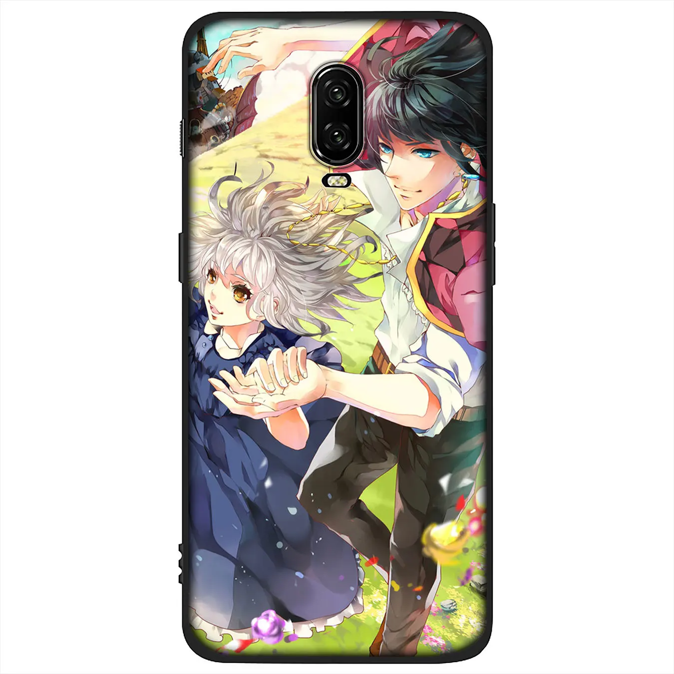 IYICAO Howl's Howls Moving Castle Мягкий Силиконовый ТПУ черный чехол для телефона OnePlus 7T 7 Pro 6T
