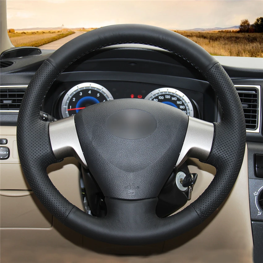 

DIY Anti-Slip Wear-Resistant Steering Wheel Cover For Toyota Corolla Auris Aygo Ractis Matrix Sienta Car Interior Decoration
