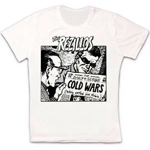 Фото The Rezillos холодная война панк рок ретро Винтажная футболка унисекс 1090 Мужская The Rezillos холодная война панк рок ретро Винтажная футболка унисекс 1090 Мужская