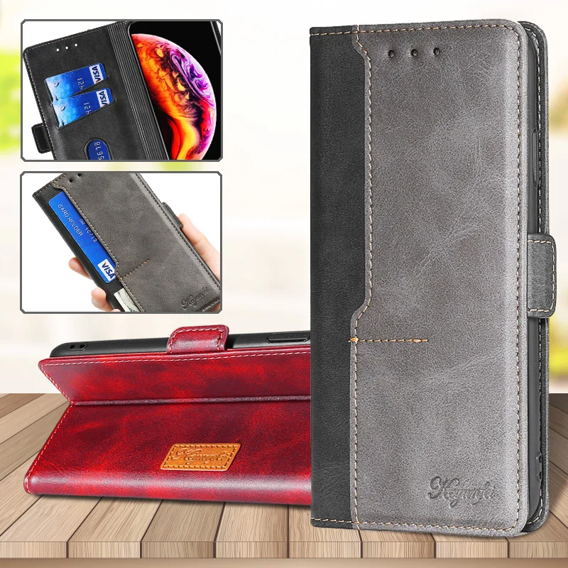 For Meizu MX6 M6s M6T M6 M5 Note M5c E2 A5 Luxury Splice Card Holder Flip Phone Leather Case Magnetic buckle Stand Cover Bag