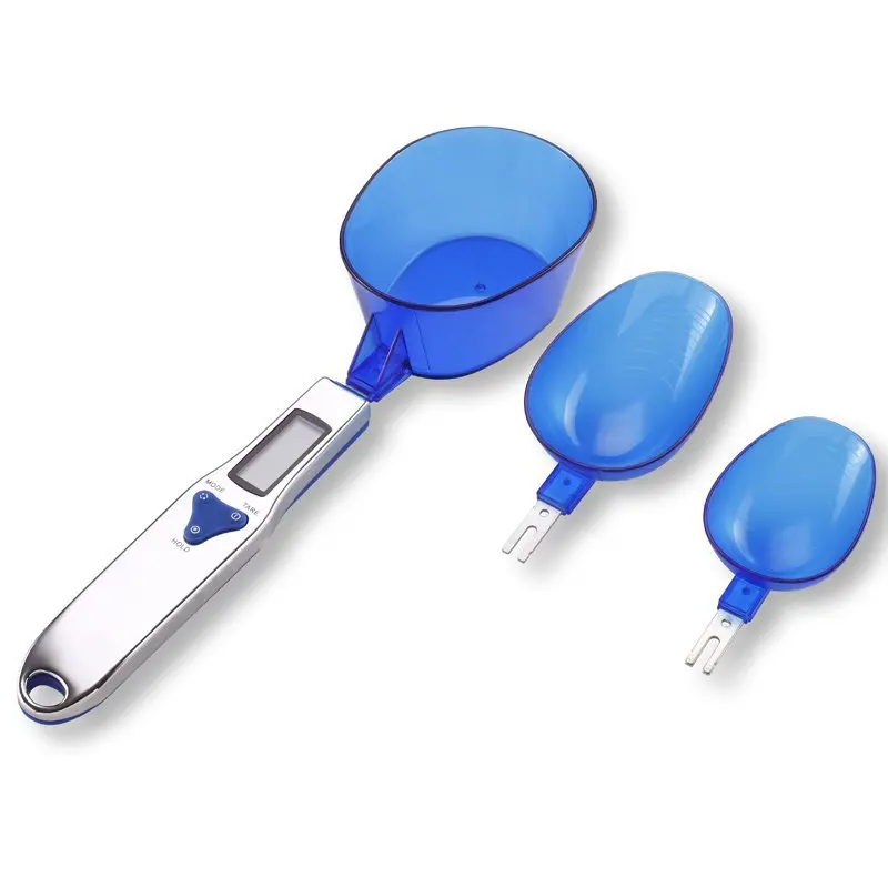

500g/01g Kitchen Scales Cooking Tools LCD Digital Volumn Food Scales Portable Electronic Spoon Ladle Scale Weights Cake Tool