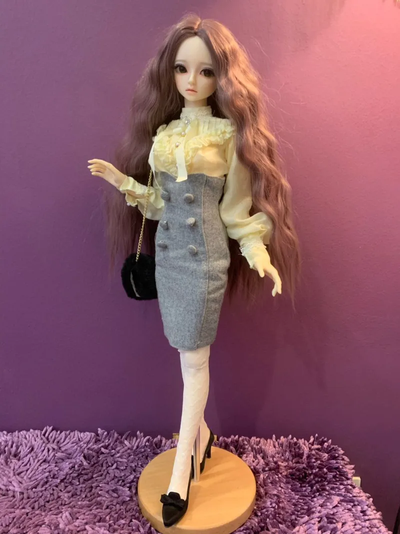 1/8 1/6 1/4 1/3 BJD Accessories figure doll stand Wood chassis bracket for BJD/SD MSD SSDF YOSD,not include doll and other E2577
