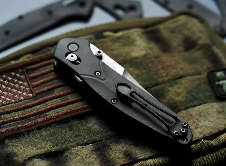 

Titanium alloy hollow back clip for Benchmade knife