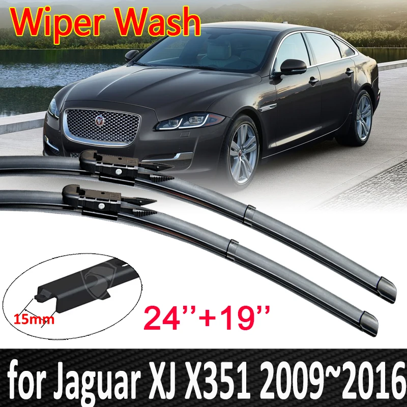 Стеклоочистители переднего ветрового стекла для Jaguar XJ X351 2009 ~ 2016 автомобильные
