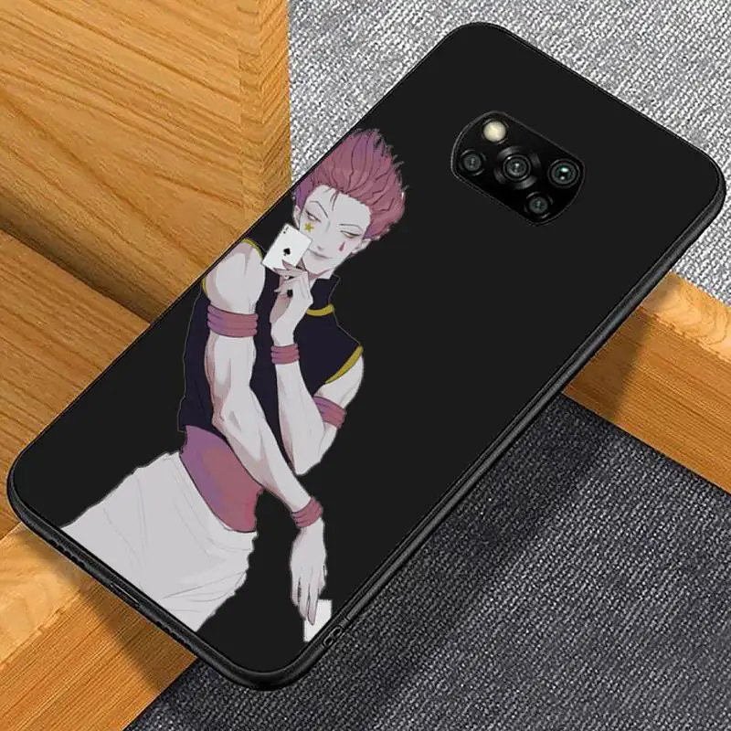 

Hisoka hunter x hunter Phone Case For Xiaomi Mi Redmi Note 7 8 9 pro 8T 9T 9S 9A 10 Lite pro