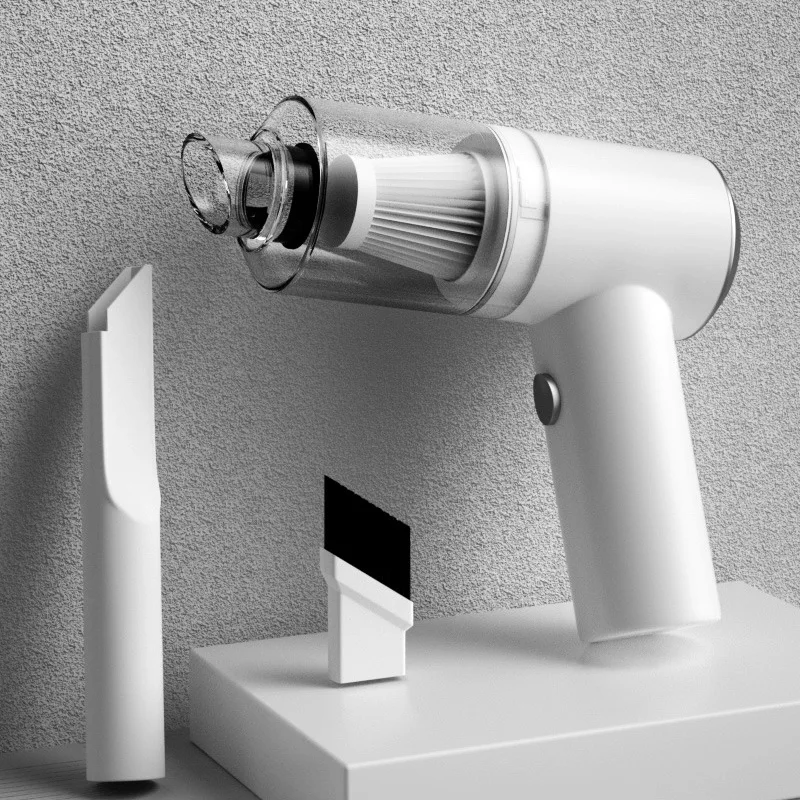 

Автомобильный пылесос для сухой и влажной уборки, бытовой ручной портативный автомобильный пылесос с беспроводной зарядкой