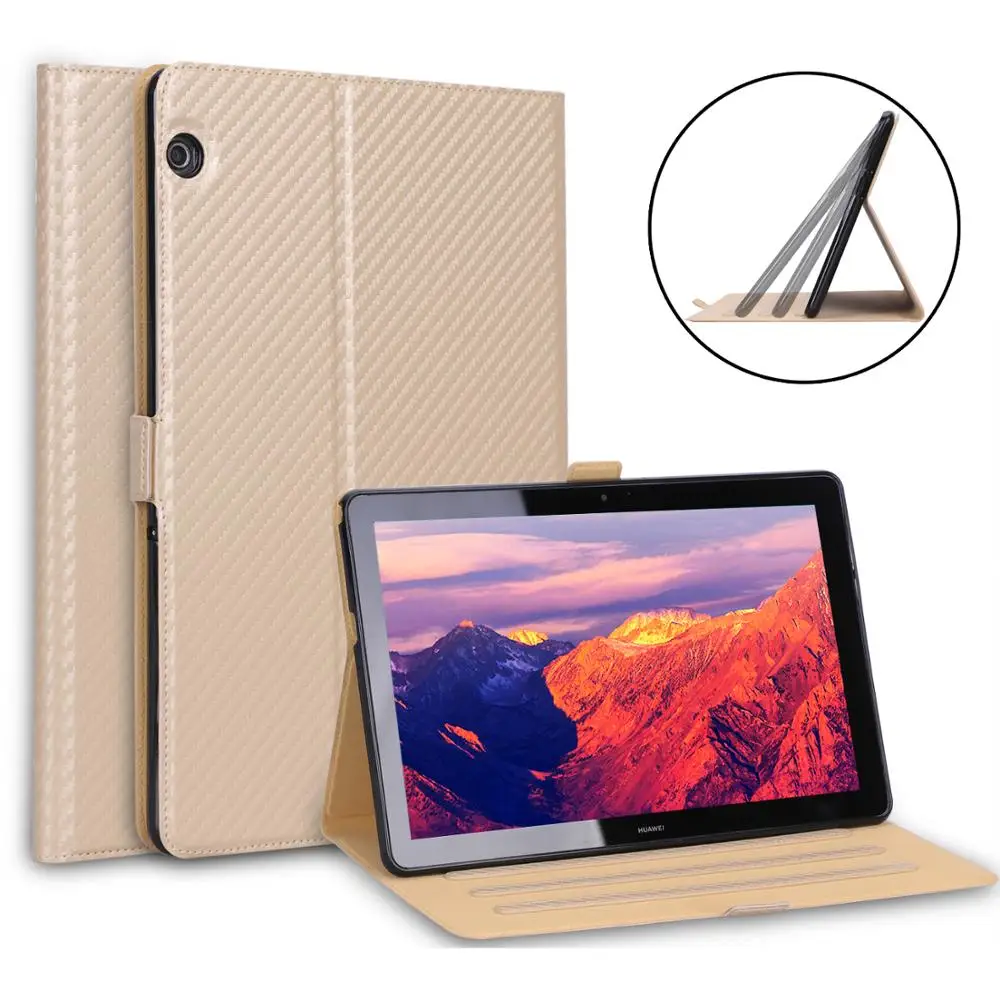 Ультратонкий чехол для Huawei MediaPad T5 10 1 дюйма Магнитный планшета 2018 W19 L03 L09