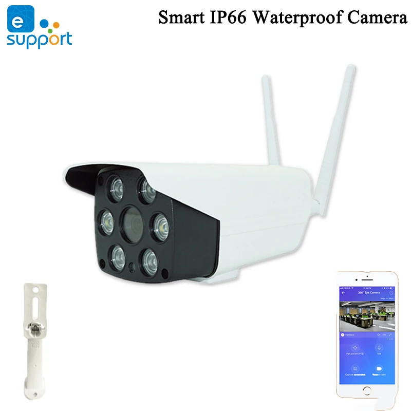 Водонепроницаемая смарт камера Ewelink IP66 умная Wi Fi 1080P двусторонняя аудиосвязь