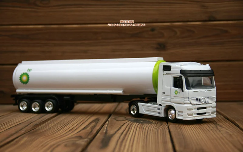 1/43 моделирование Mercedes танкер коллекция дисплей модель сплава литье под давлением классический танкер игрушечный автомобиль