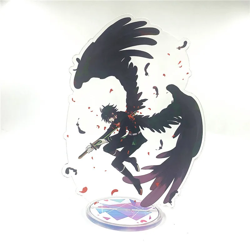 Seraph of the end Yuichiro Hyakuya Mikaela фигурка на акриловой подставке настольное украшение