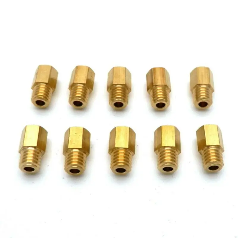 

10 Pieces Carburetor main jet Motorcycle No. 170- No. 260 Parts Set High Quality