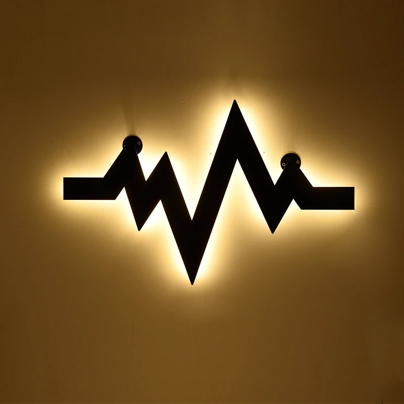 Металлические мигающие светодиодные Настенные светильники освещение для бара