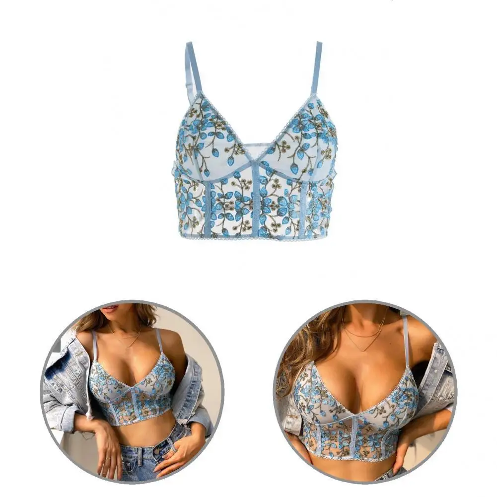 

Женский легкий бюстгальтер с чашками пуш-ап и регулируемыми бретельками