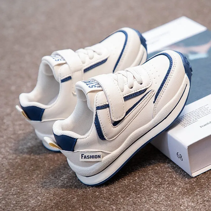 

Кроссовки детские дышащие, мягкая Нескользящая спортивная обувь для бега, повседневные, для мальчиков и девочек, размеры 21-30, весна-осень