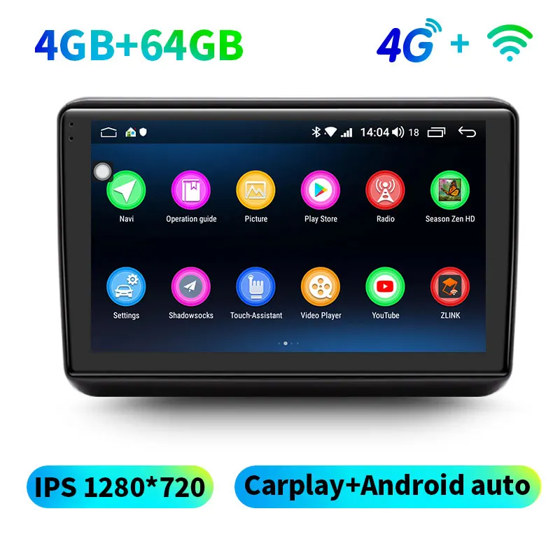 JY-HO143N4GS 10,1 дюймов ips экран Восьмиядерный android 8,1 автомобильный dvd-плеер стерео gps Мультимедиа для Honda Vezel/HR-V/XRV+ головное устройство DSP FM - Цвет: JY-HO143N4GS