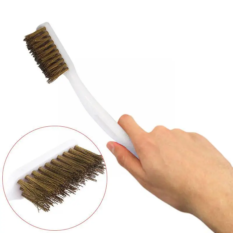 

Щетка из проволоки и латуни, мини-щетки из микро стали, латуни, ржавчины, заусенцев, краски, металла, полировки, удаления, чистящая щетка D8X2