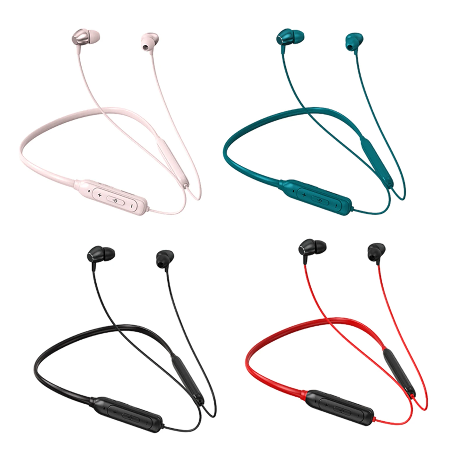 

Спортивные наушники Bluetooth 5,1, беспроводные наушники с шейным ободом, подходят для онлайн-обучения и конференций, гарнитура с микрофоном
