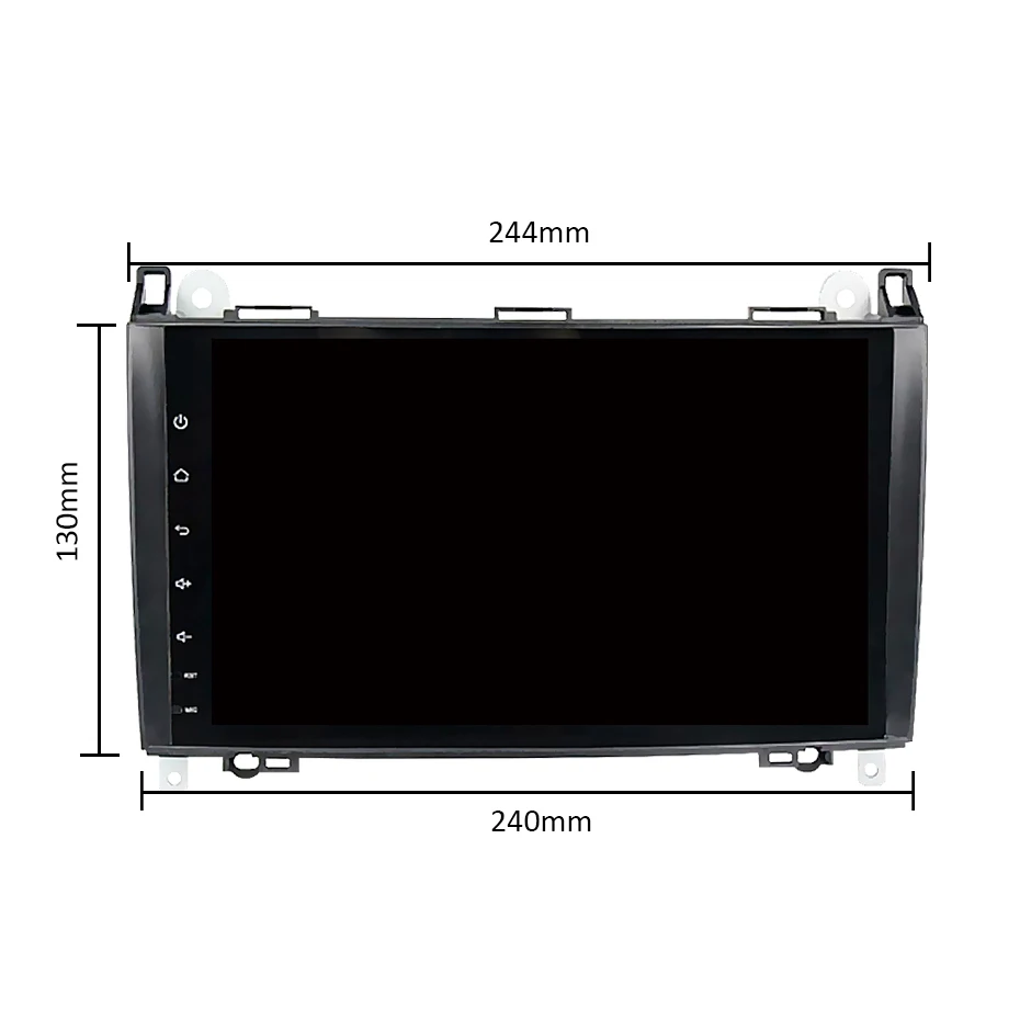 DSP ips Android 9,0 64G Автомобильный gps для Mercedes Benz B200 Sprinter B класс W245 B170 W209 W169 A180 A160 W906 Радио стерео без dvd