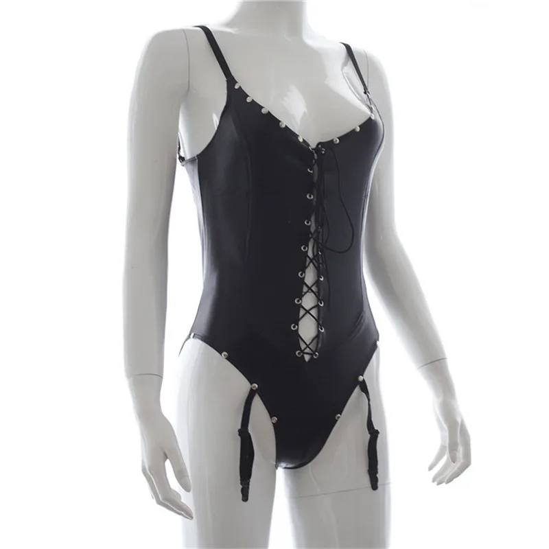 Интимная Одежда для куклы костюм сексуальный бюстгальтер из лакированной кожи с