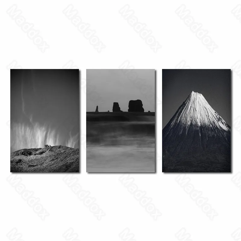 

Modern Home Decor Fashion Simple Black and White Color Natural Scenery Modern Creative Living Room Dining Room Paintings