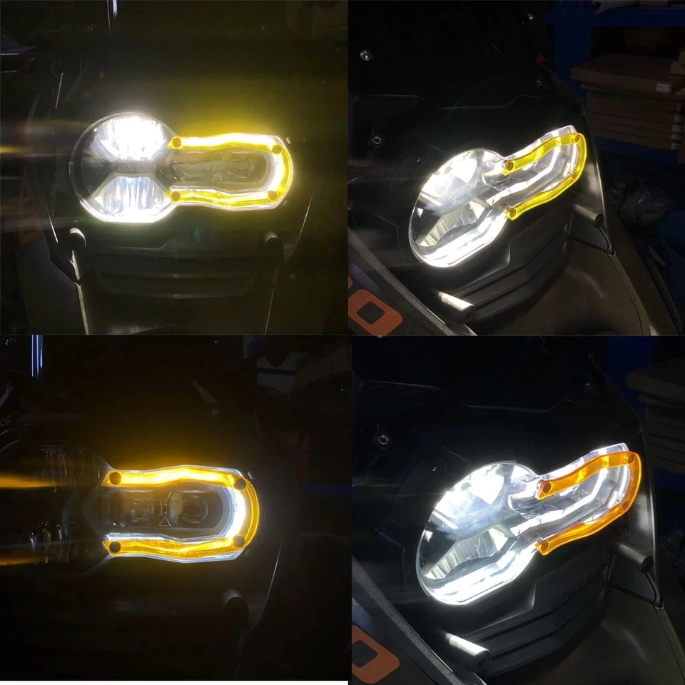 Мотоциклетные светодиодсветодиодный дневные ходовые огни R1250 GS крышка для R1250GS LC