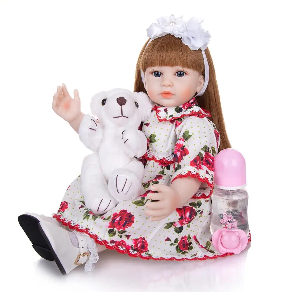 Кукла реборн тканевая 49 см фэнтезийная принцесса кукла-девочка игрушки подарок