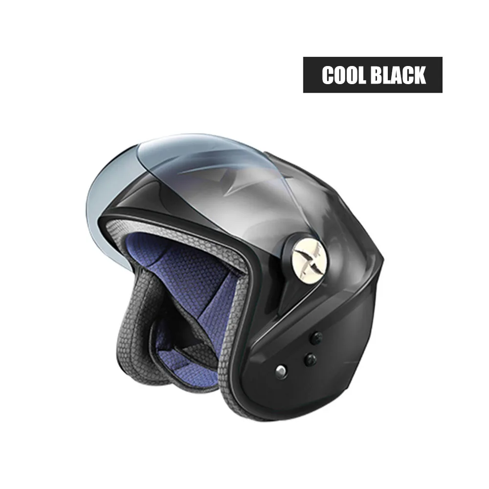 Шлем для мотоцикла универсальный шлем с солнечной батареей из АБС поддержкой