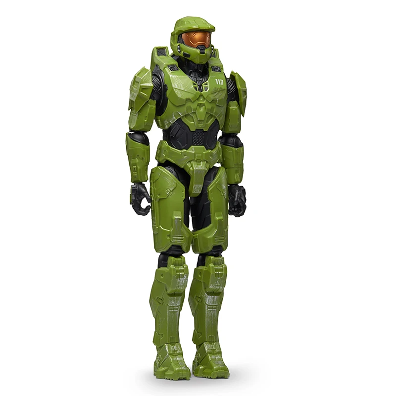 

HALO 1/6 12inches Original Action Figure Master Chief With Assault Rifle(Infinite) Anime Movie TV Model For Gift Free Shipping