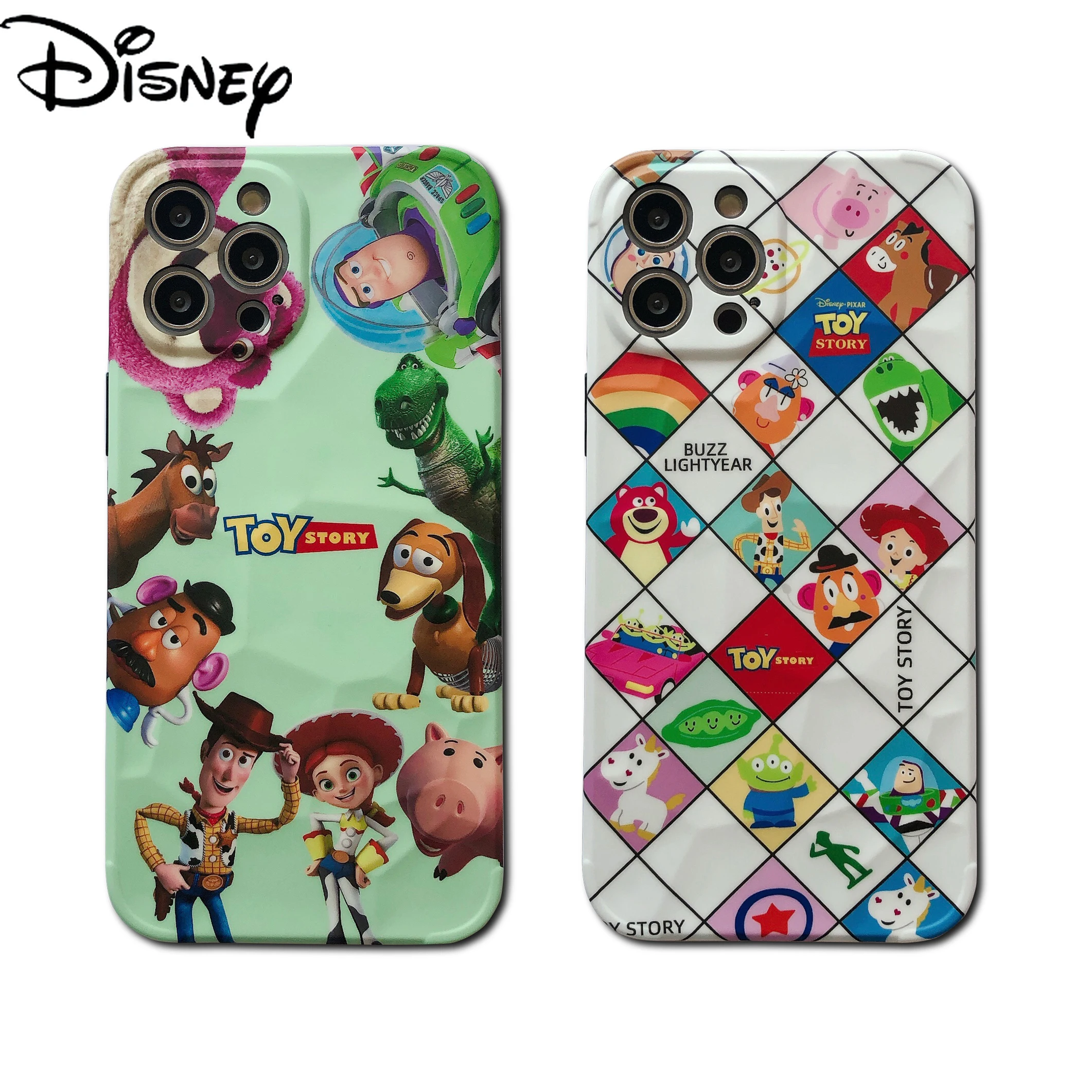 

Disney toy story cute cartoon phone cover for iPhone12mini/12promax/11promax/11pro/xs/xsmax/se/xr/7/8/8plus couple phone cover