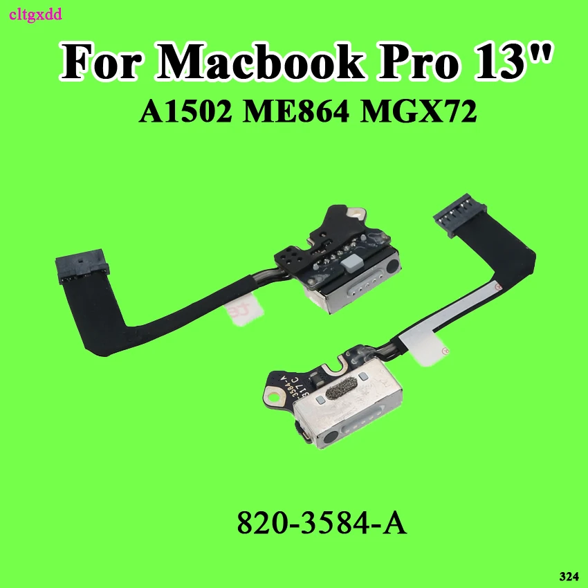Cltgxdd для Macbook Pro зарядный порт 13 дюймов A1502 Питание DC Jack 820-3584-A Retina 2013 2014 2015 |
